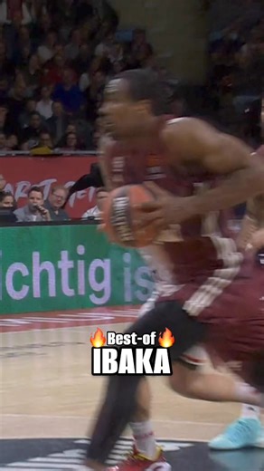 SERGE IBAKA WAS BALLIN’ 🏀 All of Serge Ibaka’s Highlights exclusively on the FC Bayern Basketball App! ✨📲 #MiaSanMia | FC Bayern Munich