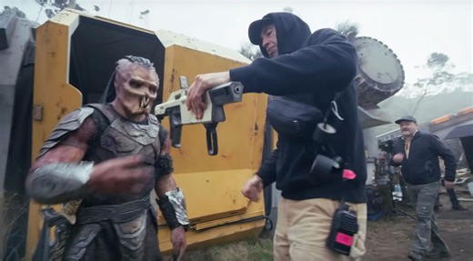 New Behind-the-Scenes Look at Making the 'Predator: Badlands' Movie | FirstShowing.net