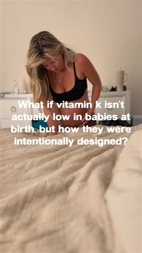 Sadie Gannett on Instagram: "I’ve shared a lot on vitamin k over the years, and the idea that there’s a design flaw at birth has never sat well with me. Babies start to make vitamin k around day 8. And in the Old Testament, God commanded circumcision take place on day 8! This further supports the idea that it is not a design flaw, but intentional! I fully believe God did not just forget to give babies vitamin k at birth! I also recognize things in this world are not perfect, and sometimes interv