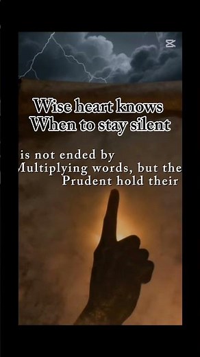 🕊️ Be Slow to Speak, Quick to Listen ✨ | Proverbs 10:19 💬 #Wisdom #Faith #Hope