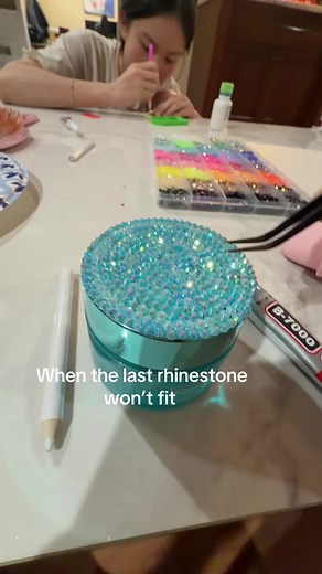 Last Rhinestone Won't Fit: Bedazzling Frustration