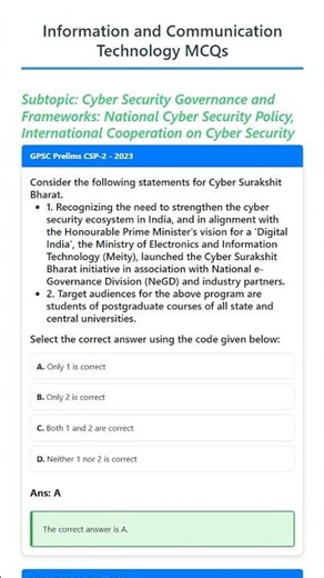 Cyber Security Governance and Frameworks: National Cyber Security Policy, International Coopera...