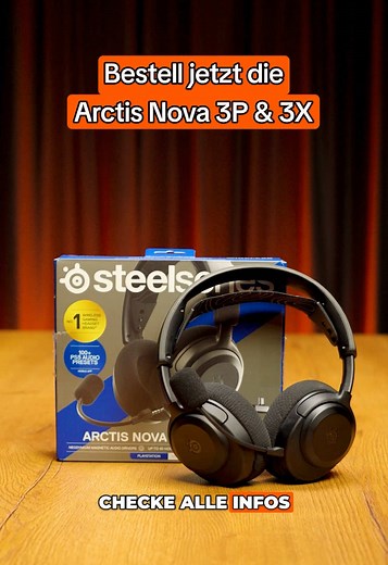 Erlebe erstklassigen Sound mit dem Arctis Nova Gaming-Headset