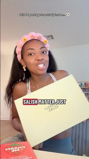 Sincerely Yours PR Unboxing… Salish Matter sent me THIS 👀 #beautyshorts #makeup #beautyproducts