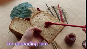 Mini Silicone Spatula, 6 PCS Jar Spatula, Reusable Double-ended Tiny Silicone Spoon for Kitchen and Beauty