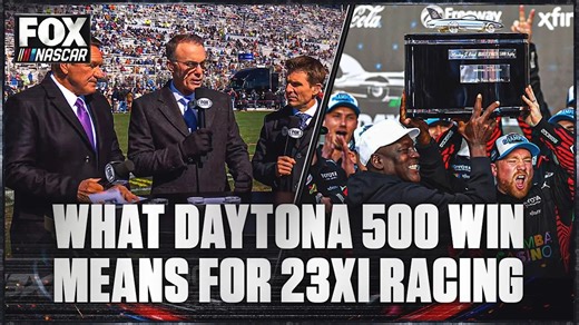 What Michael Jordan's Daytona 500 victory mean for NASCAR as a sport 🏁 NASCAR on FOX