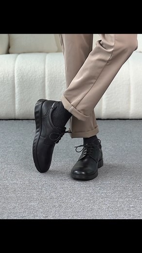 Step into refined professionalism with these premium leather derby shoes from ECCO. https://bit.ly/4ouBqFX | 121 Shoes