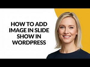 How to Add Image In Slide Show In Wordpress - Julia'sTutorials
