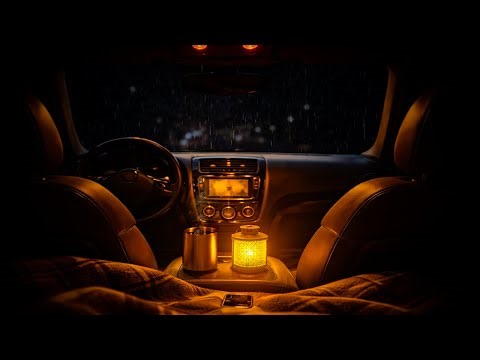 10 Hours Rain Sounds in Car | Driving & Windshield Wipers | Sleep, Relax, Study