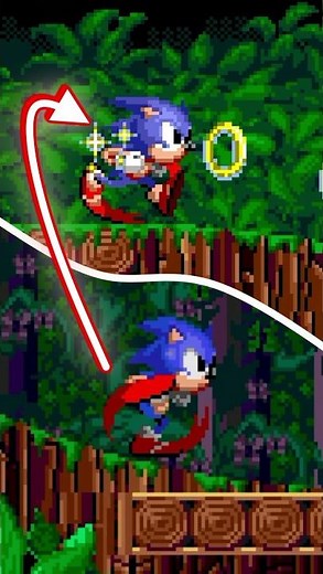 The LOST Wood Zone is PLAYABLE in Sonic 1?! 🌳 Wood Zone in sonic forever🌳Sonic Forever Mods Shorts