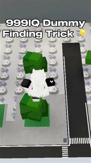 999IQ Dummy Finding Trick Pt 2 💡 #roblox #jujutsushenanigans