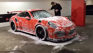 9.3K views · 59 reactions | Porsche GT3 RS decontamination foam wash | Car Care Products | Facebook