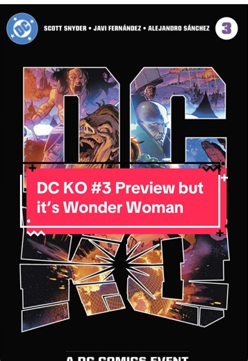 Exploring Wonder Woman in DC KO Issue 3