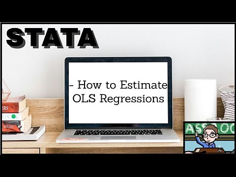 Stata - How to Estimate OLS Regressions