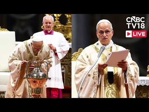 LIVE: Pope Leo XIV Leads Easter Mass at St. Peter's Basilica, Vatican | Urbi et Orbi Service | N18G