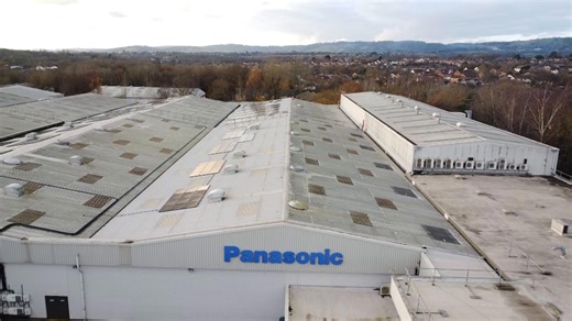 Panasonic opens its first fully renewable energy factory in Europe, powered by solar and hydrogen
