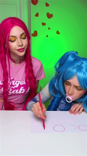 She Laughed at My Drawing 😭❤️ #funny