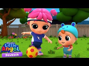 Brüderchen und Schwesterchen 👦👧 Kinderlieder mit Klein Jill & Joni | Little Angel Deutsch