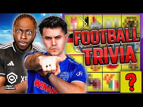 He LOST HIS SH*T playing the HARDEST FOOTBALL QUIZ 💀