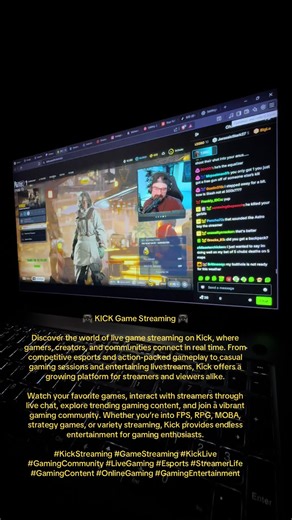🎮 KICK Game Streaming 🎮 Discover the world of live game streaming on Kick, where gamers, creators, and communities connect in real time. From competitive esports and action-packed gameplay to casual gaming sessions and entertaining livestreams, Kick offers a growing platform for streamers and viewers alike. Watch your favorite games, interact with streamers through live chat, explore trending gaming content, and join a vibrant gaming community. Whether you’re into FPS, RPG, MOBA, strategy game