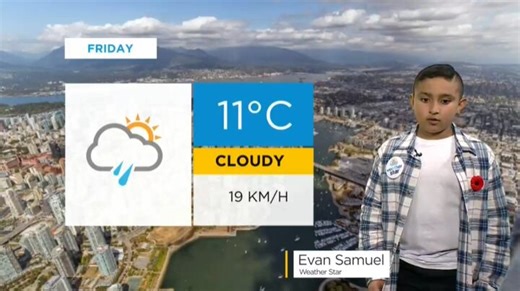 CTV Your Morning Vancouver Weather Star: Evan Samuel