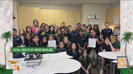 A newsroom lesson for central Florida students