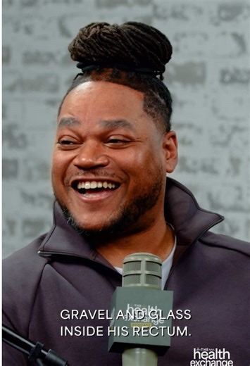 Most ridiculous injury that Dr. Brown has seen in the ER? ‼️Spoiler Alert‼️ It’s a Pom juice bottle stuck in a rather uncomfortable spot. Watch the full ep for more crazy stories. You don’t want to miss this one! Watch and listen to the whole episode at the 🔗 link in our bio. Disclaimer: The content is not intended to be a substitute for professional medical advice, diagnosis, or treatment. Always seek the advice of your physician or other qualified health provider with any questions you may ha