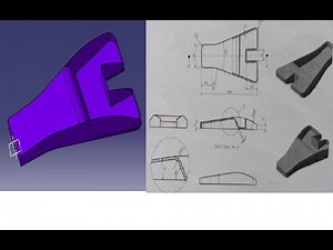 Surface Exercise in Catia V5 surface modeling