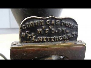 1883 Crown Pumping Engine - Flame ignition Non-Compression