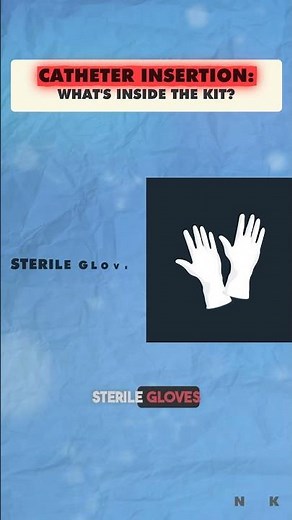 What's inside the Foley Catheter Kit? #catheter #insertion #nclexreview