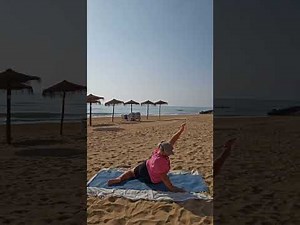 ☀️ Morning Beach Yoga Strech 50 + from Sunny Spain 🌊 (EN🇬🇧 E 🇪🇸)