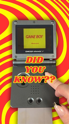555K views · 5.8K reactions | What gameboy tricks do you know?勞 . . #GameBoy #GBA #RetroGaming #Tips #ColorChanging | DKOldies.com | Facebook