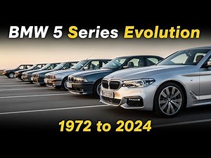 BMW 5 Series Evolution (1972–2024)