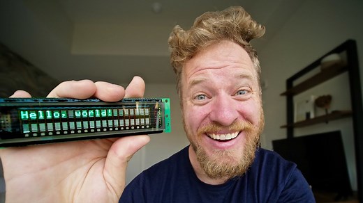 Vintage vacuum fluorescent display controlled with Arduino Due | Arduino Blog