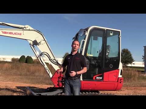 Takeuchi TB240 Boom Feature