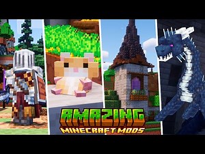 TOP 10 BEST RPG MODS FOR MINECRAFT - 1-20.1 - 1.21.1