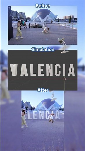 The Pixar intro in real life Making of #vfx #magic #pixar #blender #3d