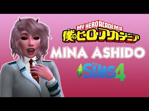 The Sims 4 CAS: My Hero Academia - MINA ASHIDO!