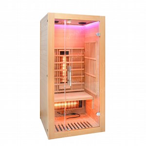 [Hot Item] Infrared Sauna Cabin with Smart Touch Control Panel