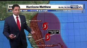 101K views · 338 reactions | 8 A.M. UPDATE: Hurricane Matthew hits...