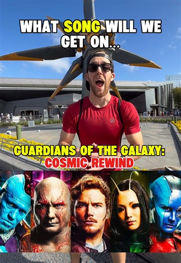 Will we complete all SIX songs on Guardians of the Galaxy: Cosmic Rewind with NO duplicates?! @Ben Lowry We have 4 songs so far: ✨ Conga ✨ One Way or Another ✨ September ✨ I ran We are missing: ✨ Disco Inferno ✨ Everybody Wants to Rule the World?! Let us know what the first song you ever got was?! 🥳🥳 AND SO FAR NO DUPLICATE SONGS!!! which is beyond RARE! #guardiansofthegalaxy #cosmicrewind #coastertok #ridechallenge #rollercoastertiktok