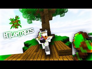 Best Tree Minecraft PVP Texture Pack #TeamTrees [240fps] (Ranked Skywars)
