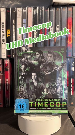 TimeCop Mediabook UHD#timecop #movie #vandamme #jcvd #foryoupage❤️❤️