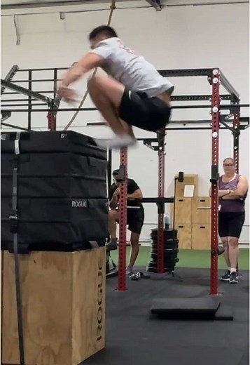 World Record Box Jump: 1.55m by Jared Pagila