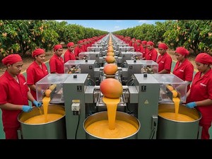 Inside the Factory: How to Make Delicious Dried Mango (Full Process)