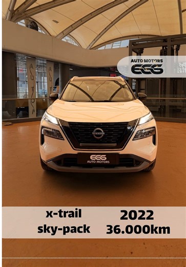 🚘 Nissan X-Trail 2022 Sky Pack ✨ Temizlik, konfor ve teknoloji bir arada! 🔹 Sadece 26.000 km 🔹 Sky Pack – dolu dolu donanım 🔹 Boyasız & hatasız – kazasız 🔹 Çok temiz, özenle kullanılmış 🔹 Geniş iç hacim & yüksek sürüş konforu 🌙 Panoramik cam tavan 🖥️ Geniş multimedya ekran 🅿️ 360° kamera & park sensörleri 🛣️ Güvenli ve konforlu sürüş destekleri 💥 Bu temizlikte araç zor bulunur! 💳 Senetle senetle satış & esnek ödeme seçenekleri 📩 Detaylar için hemen bizimle iletişime geçin! 0530-8111