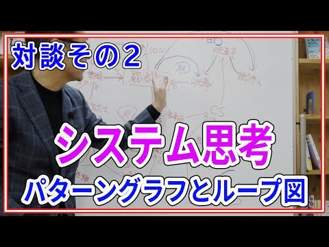 対談【システム思考】その2：時系列変化パターングラフとループ図