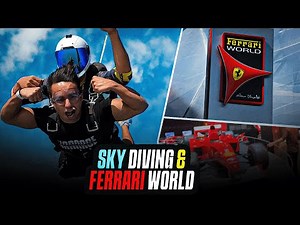 Facing my fears - Sky Diving & World’s most adventurous Rides 😍