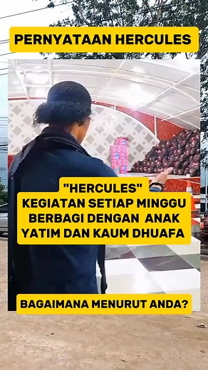 8.7K reactions · 210 shares | Pernyataan HERCULES #Grib #Hercules #mantap #Reels #viral | Hasan Matada | Facebook