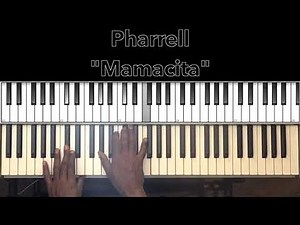 Pharrell "Mamacita" Piano Tutorial